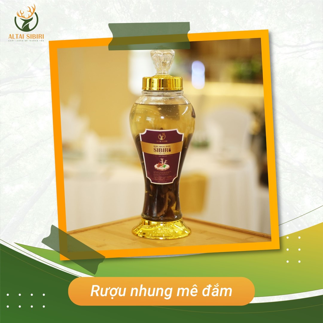 rượu nhung hươu